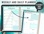 Undated Digital Planner Template