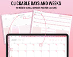 PLR Menstrual Cycle Planner Horizontal